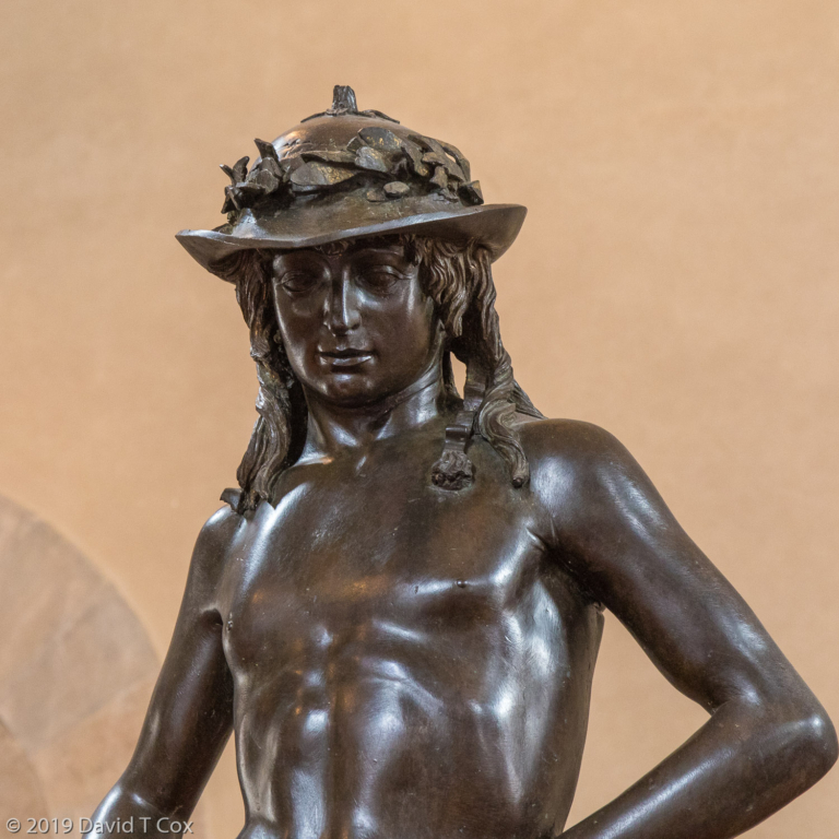 David, Bronze, Ca 1440, By Donatello, Bargello Museum, Florence, - Dave ...